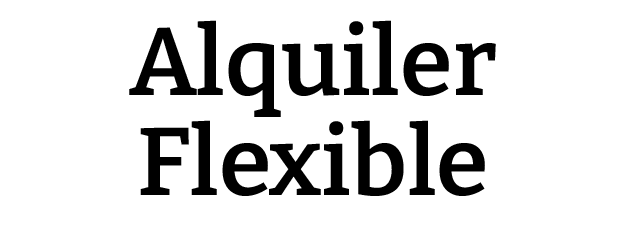 Alquiler Flexible