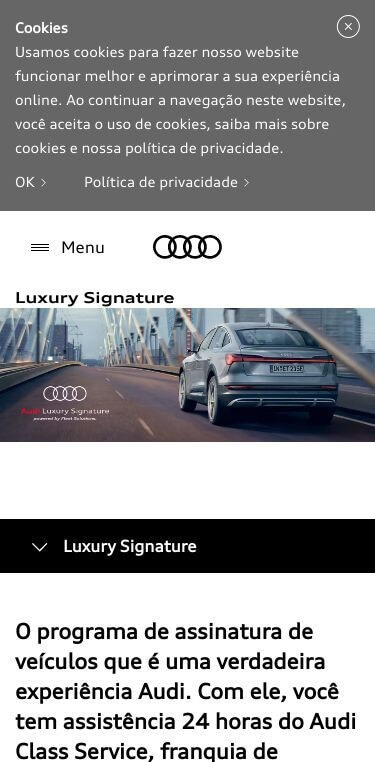 Audi Luxury Signature